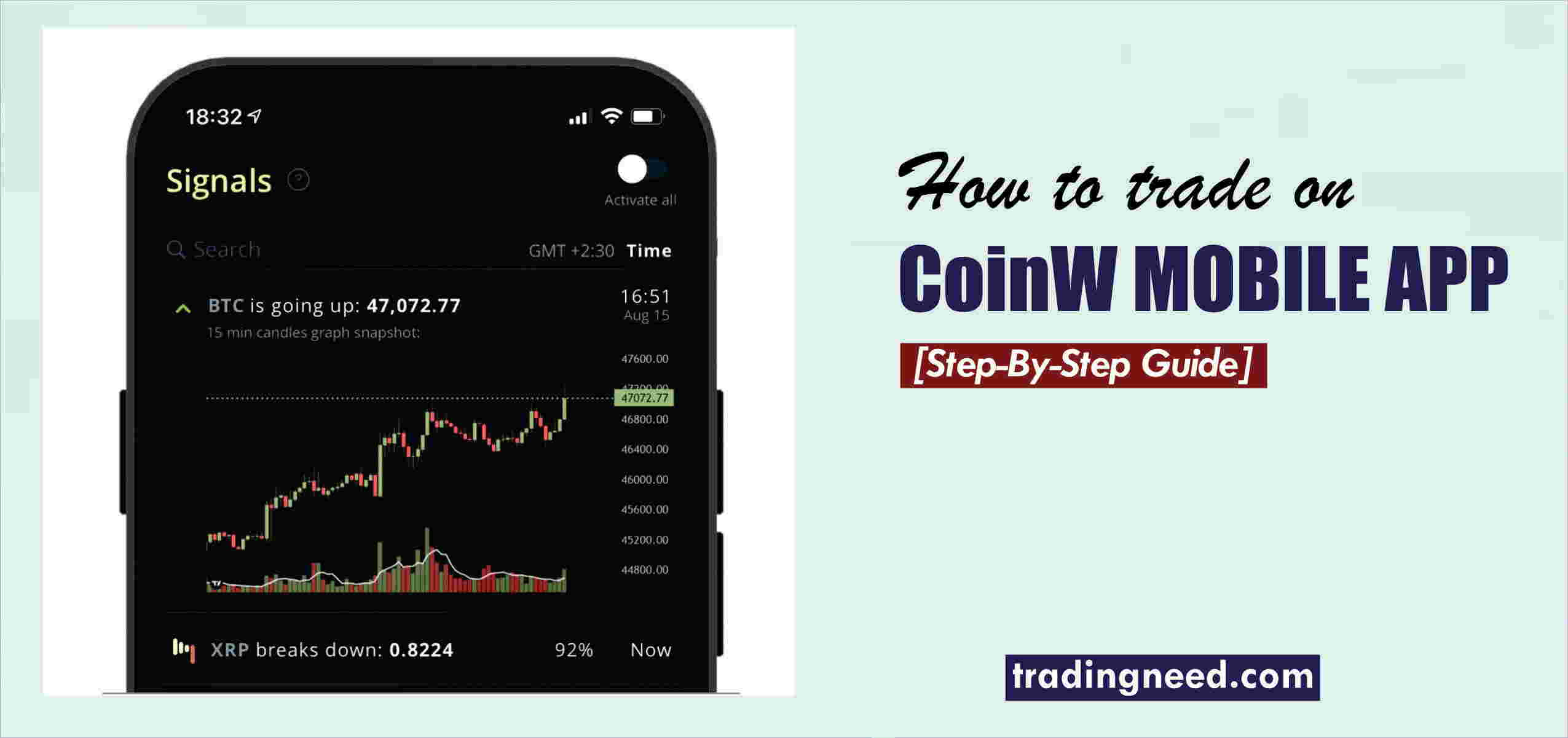 Trade coinw mobile app